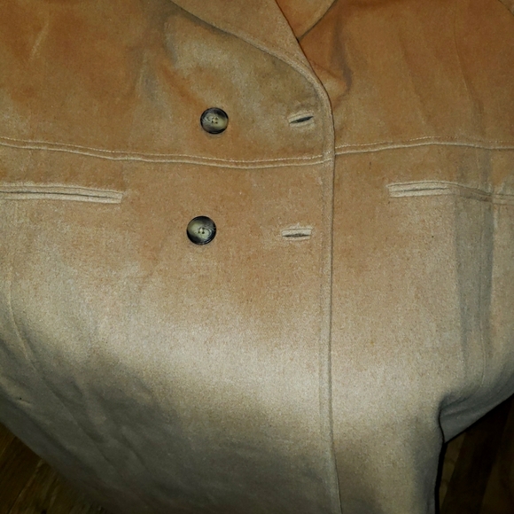 CANADIAN BRAND ADDITION ELLE NEW DOUBLE BREASTED COAT CAMEL 3X - Picture 10 of 12